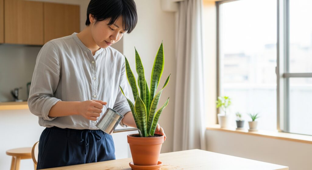 サンスベリアの葉がふにゃふにゃを防ぐ育て方のまとめ