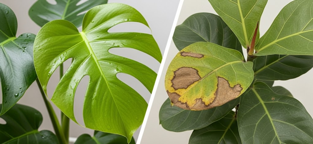 観葉植物に艶出しスプレーを使うメリット、デメリット